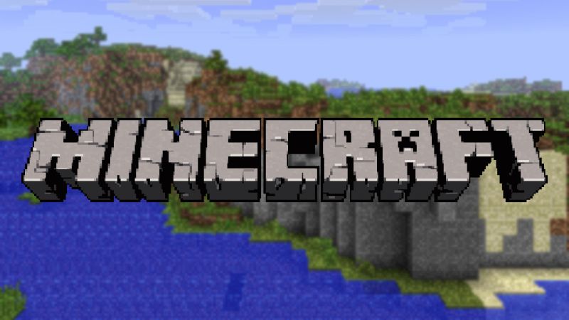 Minecraft-Logo-Wallpaper